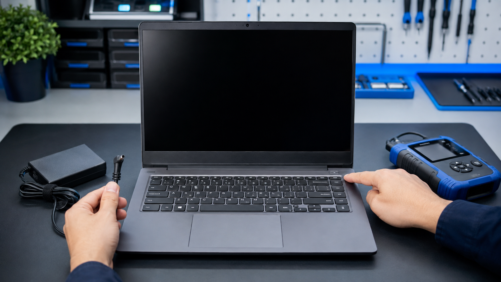 Açılmayan laptop için arıza tespiti