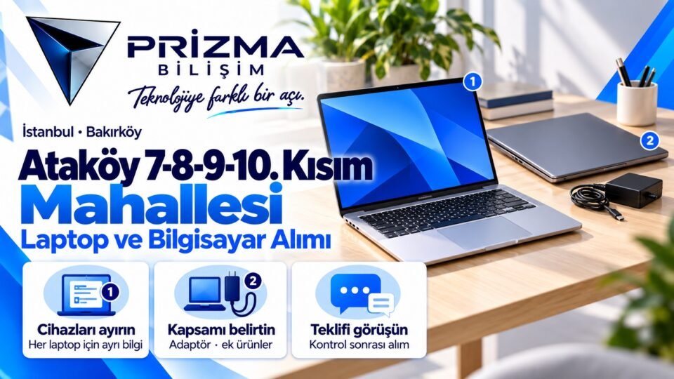 İstanbul Bakırköy Ataköy 7-8-9-10. Kısım Mahallesi Bilgisayar Alan Yerler