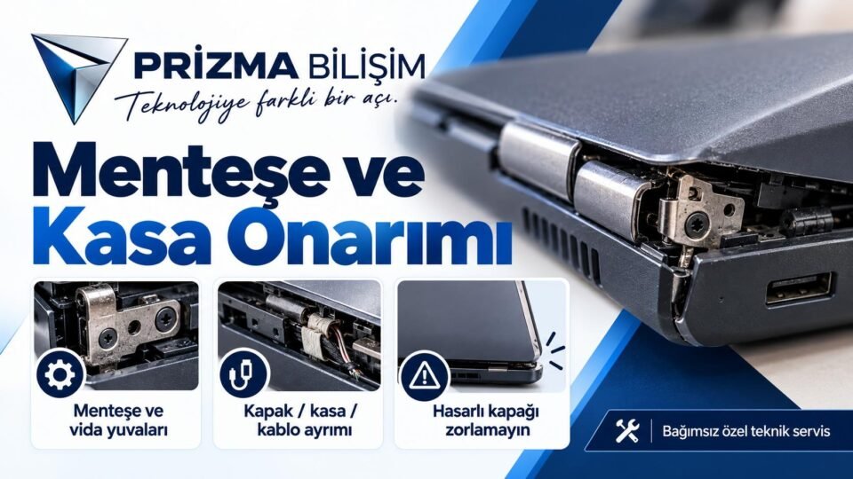 Bahçelievler Laptop Menteşe Tamiri ve Kasa Onarımı | İstanbul