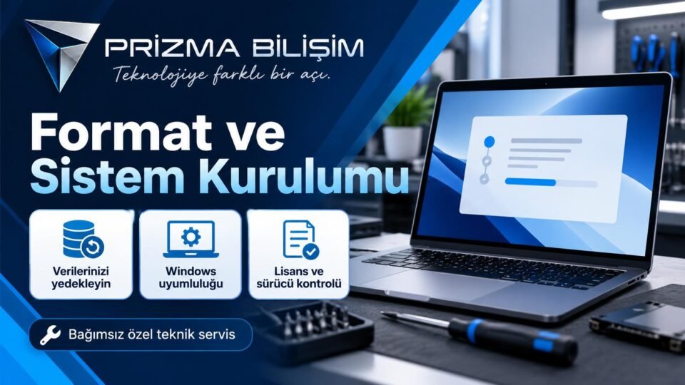 Bahçelievler Bilgisayar Format ve Sistem Kurulumu | İstanbul