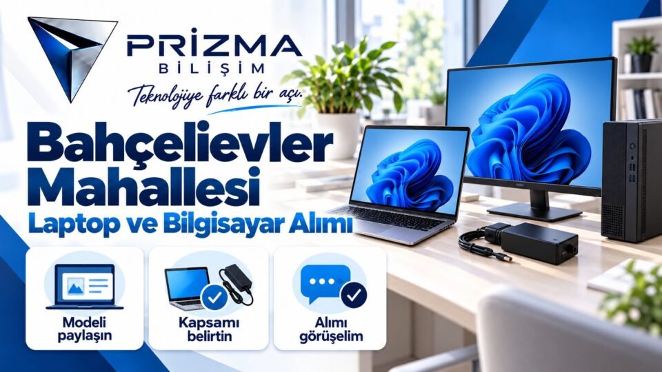 İstanbul Bahçelievler İlçesi – Bahçelievler Mahallesi Bilgisayar Alan Yerler
